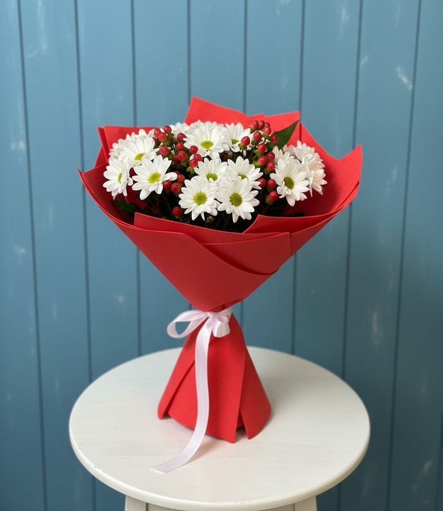 Букет цветов из: Хризантемы в Юже