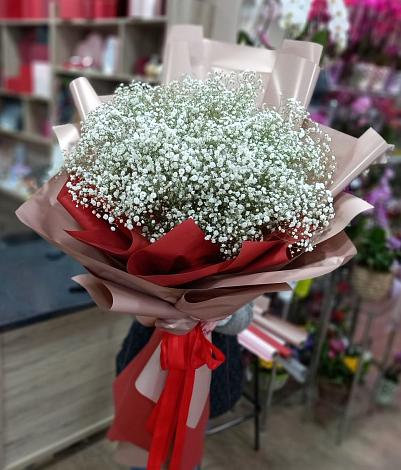 Букет цветов из: Гипсофила в Юже