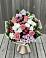 Букет цветов из: Альстромерии, Гвоздики, Розы и Хризантемы в Юже