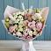 Букет цветов из: Альстромерии и Розы в Юже