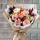 Букет цветов из: Гвоздики, Хризантемы и Розы в Юже