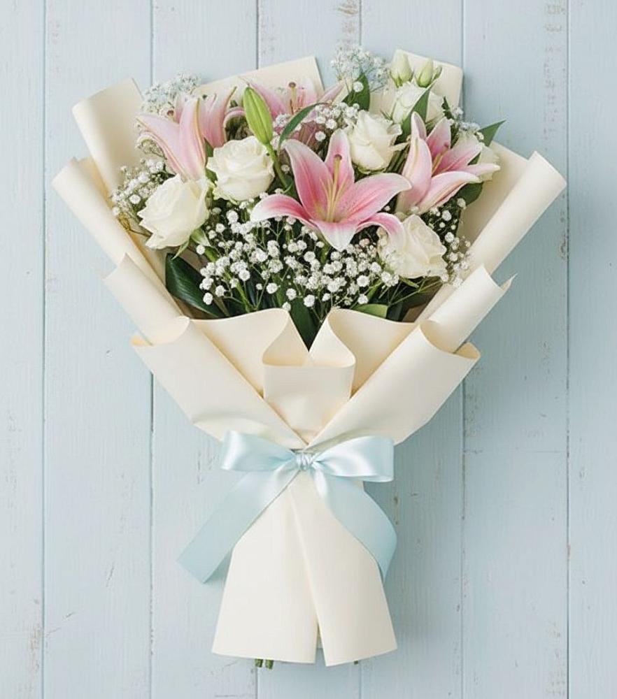 Букет цветов из: Лилии в Юже