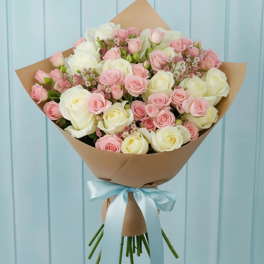 Букет цветов из: Розы в Юже