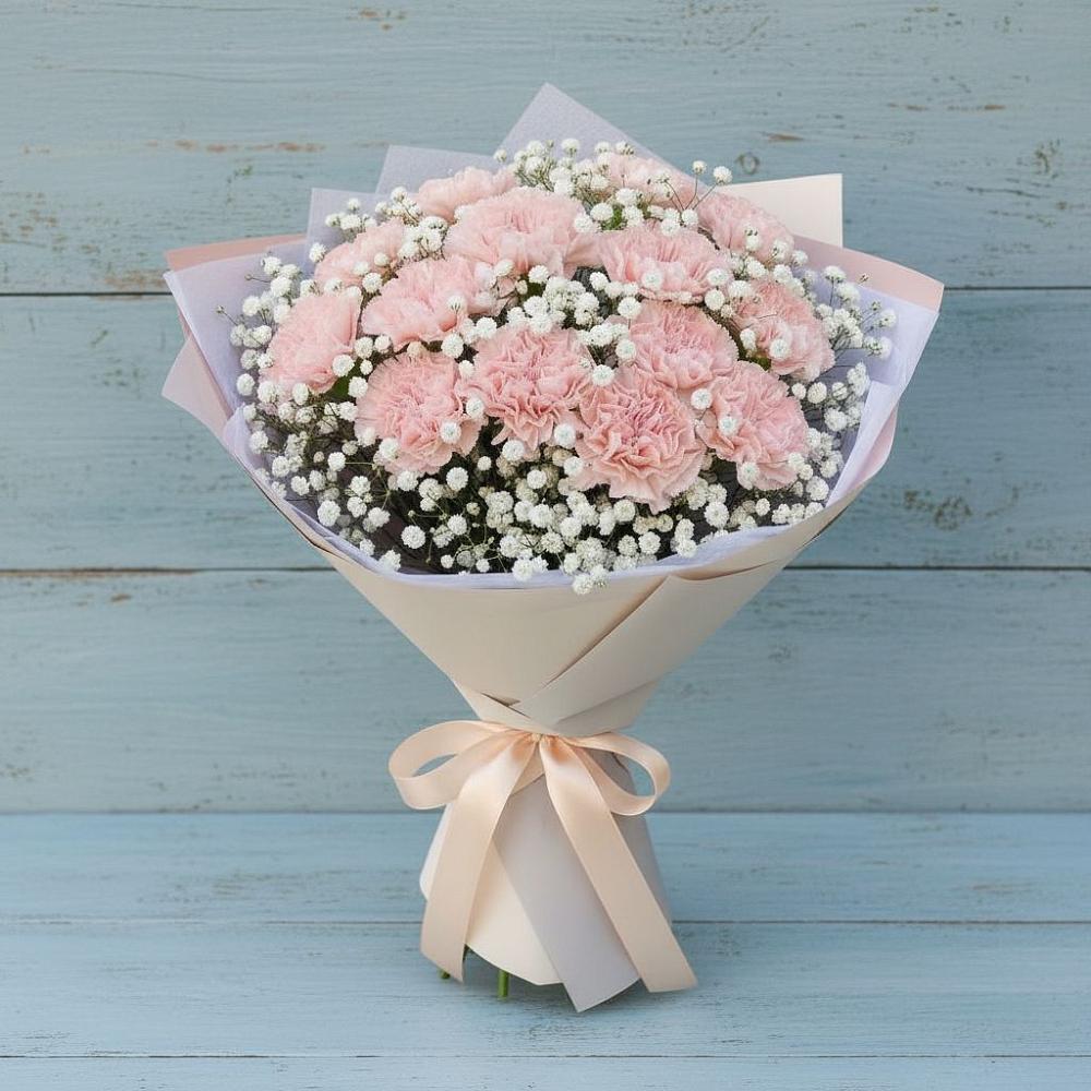 Букет цветов из: Гвоздики в Юже