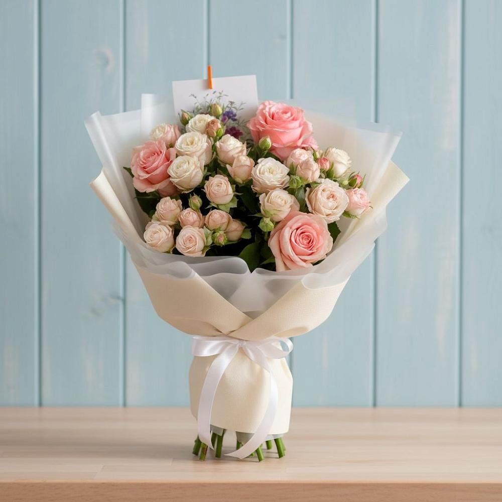 Букет цветов из: Розы в Юже