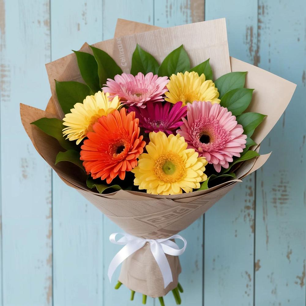 Букет цветов из: Герберы в Юже