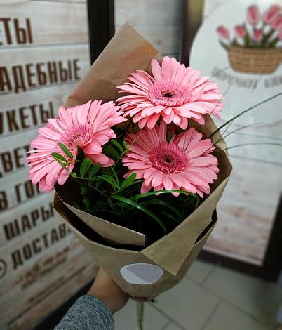 Букет цветов из: Герберы в Юже