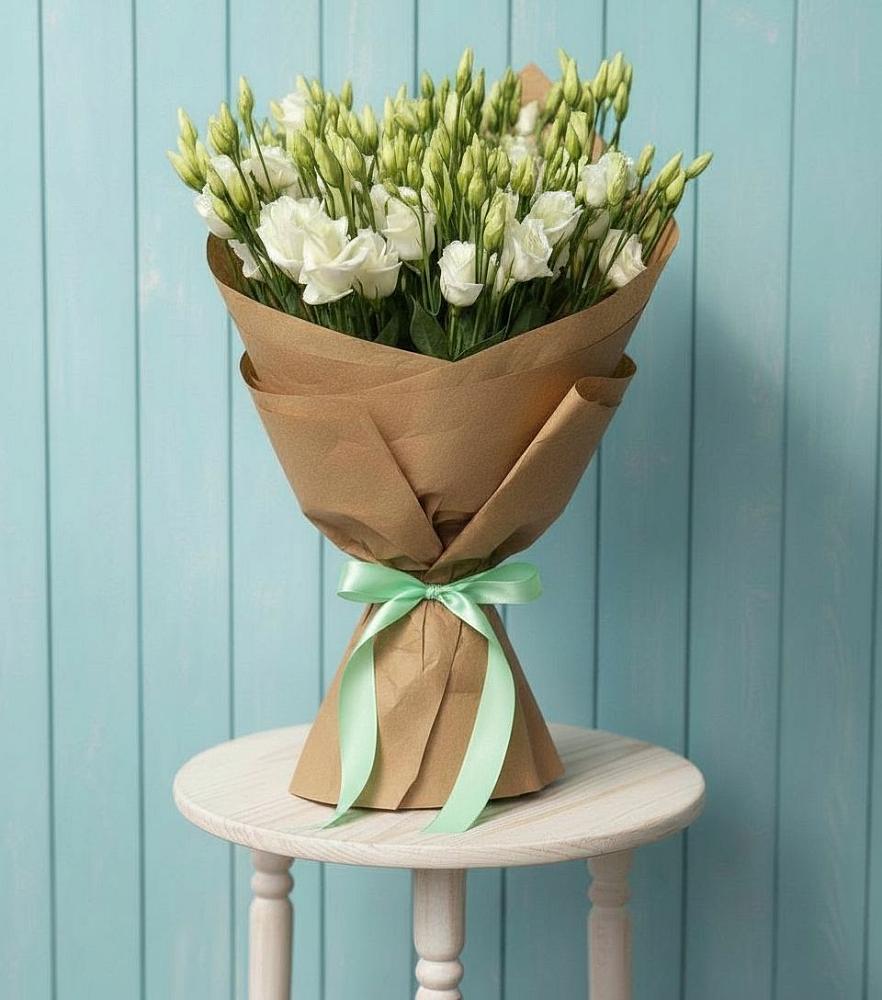 Букет цветов из: Лизиантусы в Юже