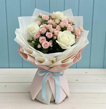Букет цветов из:  Розы в Юже