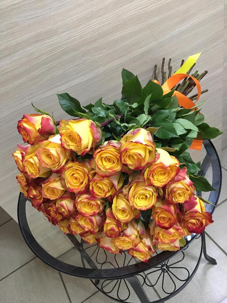 Букет Желтые розы в Юже