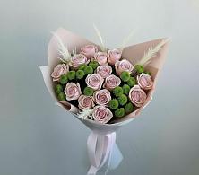 Букет цветов из:  Розы и Хризантемы #REPLACE_PRED# Юже