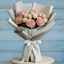 Букет цветов из:  Розы #REPLACE_PRED# Юже