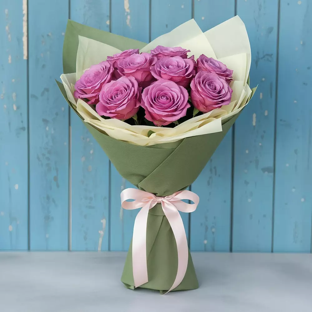 Букет Розы Фёрст Леди в Юже