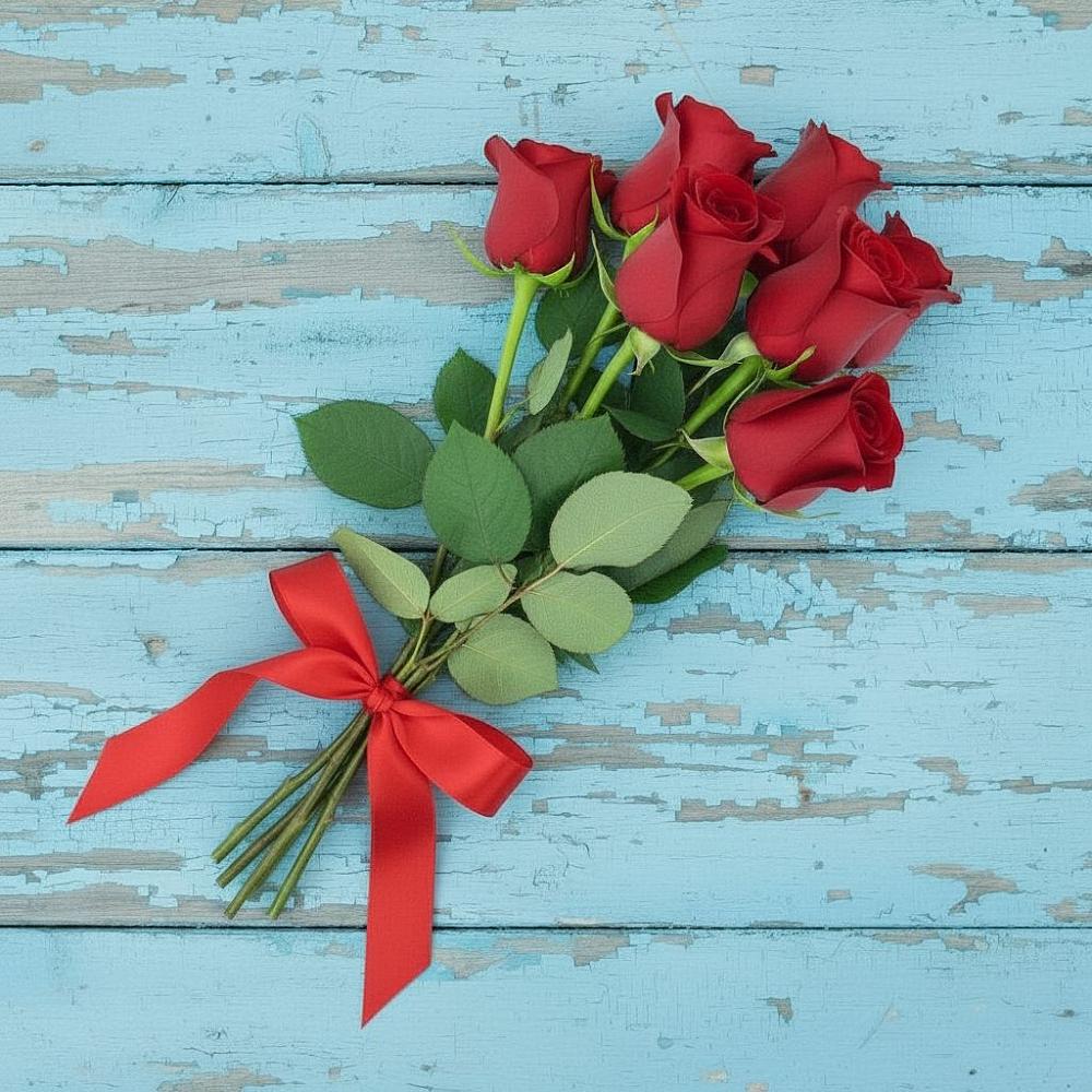 Букет Красные розы в Юже