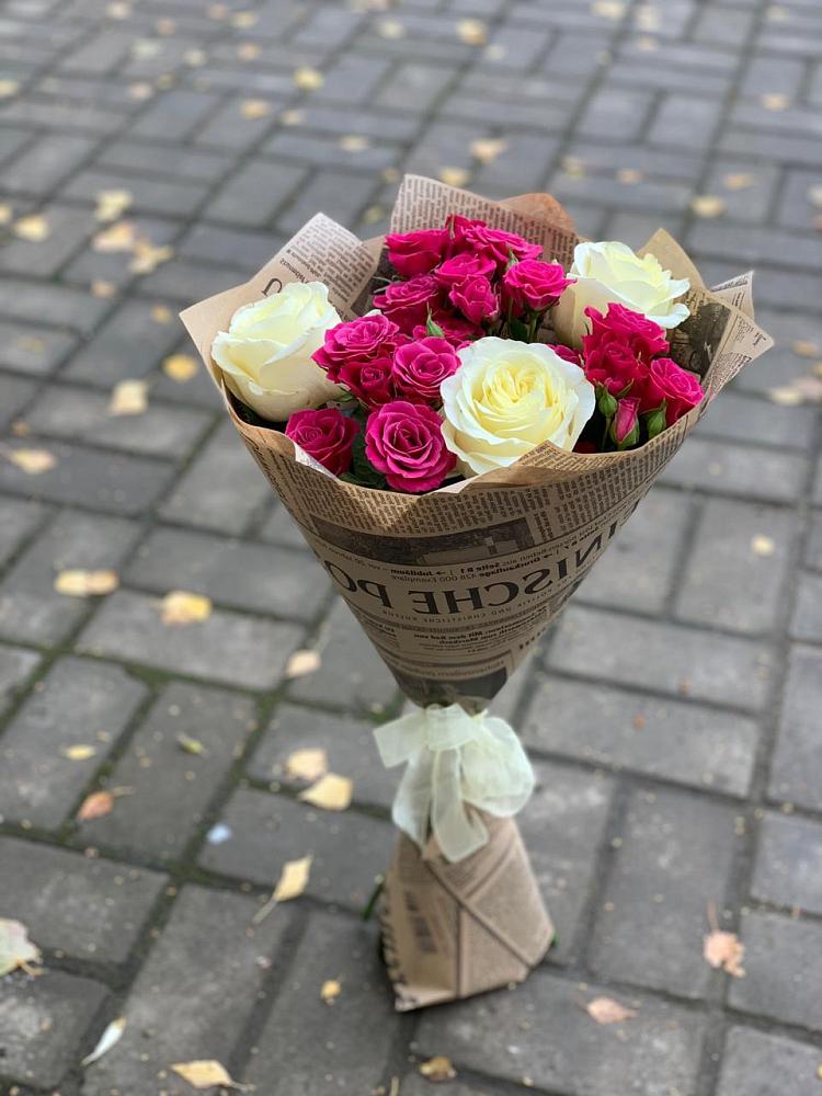 Букет цветов из: Розы в Юже